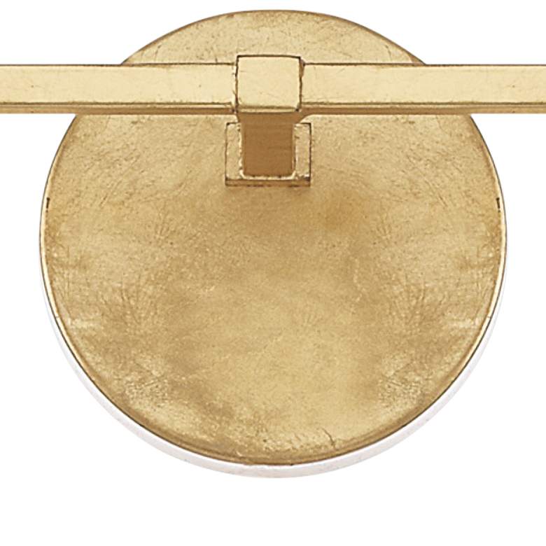 Image 3 Capital Milan 9" High Capital Gold 2-Light Wall Sconce more views