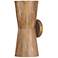 Capital Nadeau 15" High Light Wood Wall Sconce
