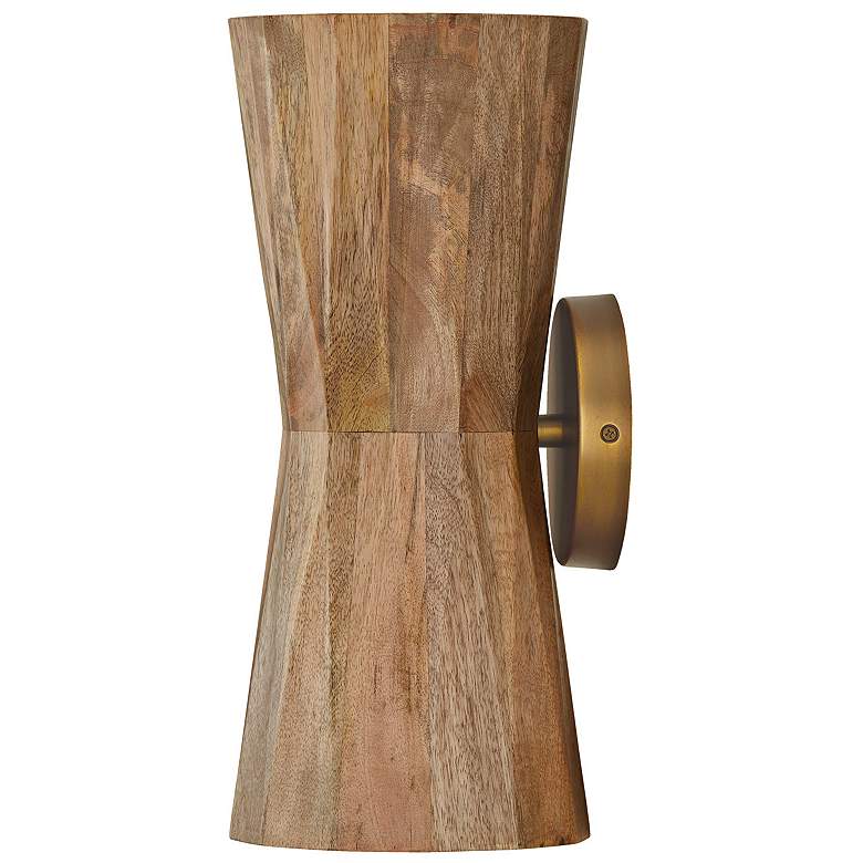 Image 4 Capital Nadeau 15" High Light Wood Wall Sconce more views