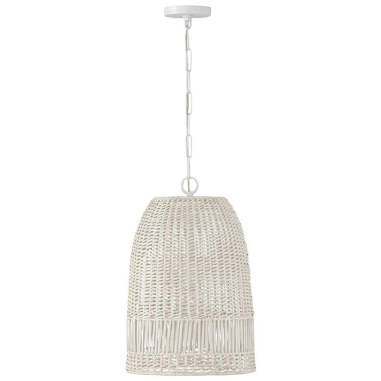 Image 2 Capital Naomi 13 3/4" Wide Chalk White Pendant Light