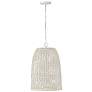 2_Capital Naomi 13 3/4" Wide Chalk White Pendant Light