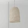1_Capital Naomi 13 3/4" Wide Chalk White Pendant Light