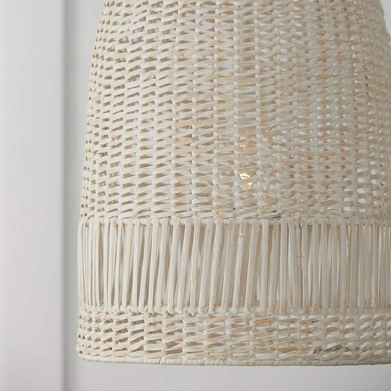 Image 3 Capital Naomi 13 3/4" Wide Chalk White Pendant Light more views