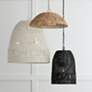 4_Capital Naomi 13 3/4" Wide Matte Black Pendant Light more views