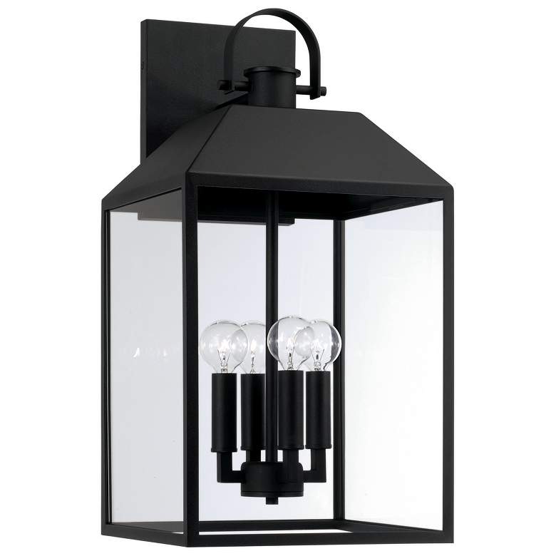 Image 2 Capital Nelson 22" High Black Outdoor Wall Light