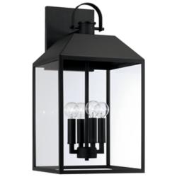 Capital Nelson 22" High Black Outdoor Wall Light