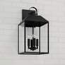 1_Capital Nelson 22" High Black Outdoor Wall Light