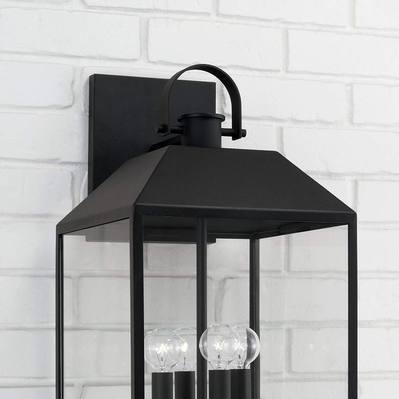 Image 3 Capital Nelson 22" High Black Outdoor Wall Light more views