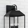 3_Capital Nelson 22" High Black Outdoor Wall Light more views