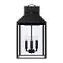 4_Capital Nelson 22" High Black Outdoor Wall Light more views