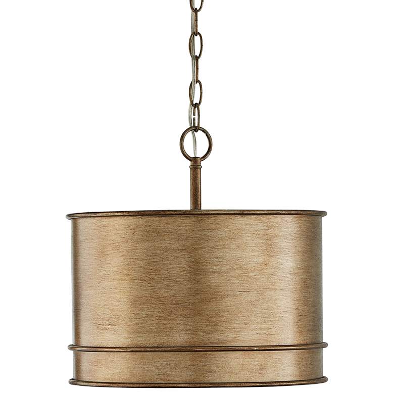 Image 2 Capital Nole 14" Wide Mystic Luster Drum Pendant Light