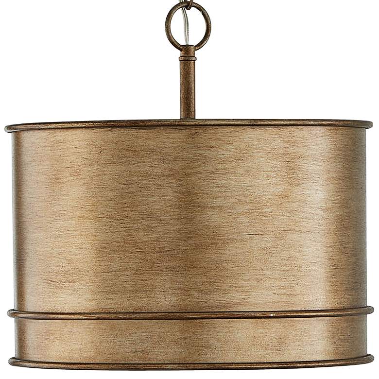 Image 3 Capital Nole 14" Wide Mystic Luster Drum Pendant Light more views