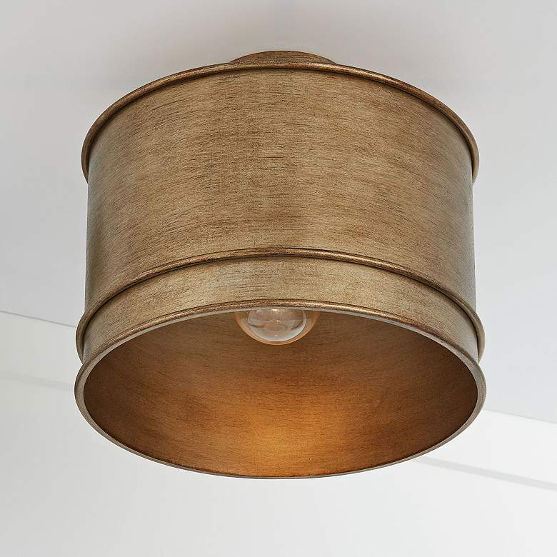 Image 6 Capital Nole 14" Wide Mystic Luster Drum Pendant Light more views