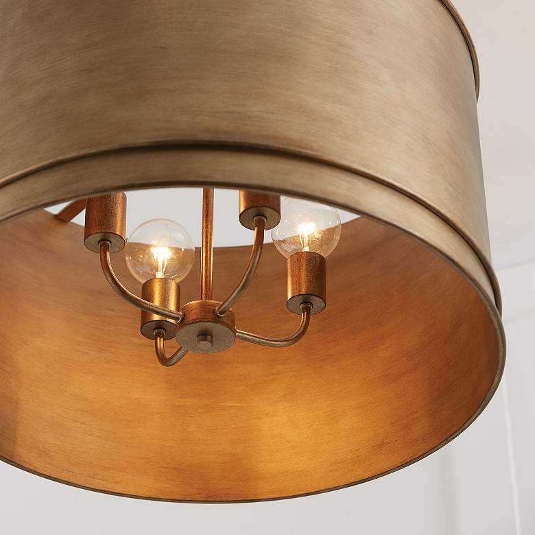 Image 3 Capital Nole 24" Wide Mystic Luster Pendant Light more views