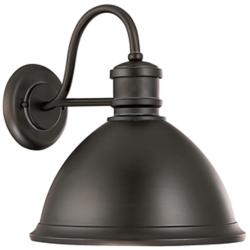 Capital Norton 14 1/2" High Oiled Bronze Outdoor Wall Light