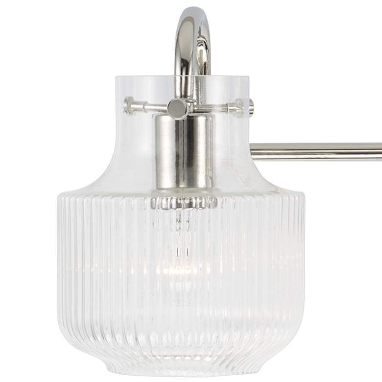 Image 3 Capital Nyla 24 1/4 inch Wide Polished Nickel 3-Light Bath Light more views