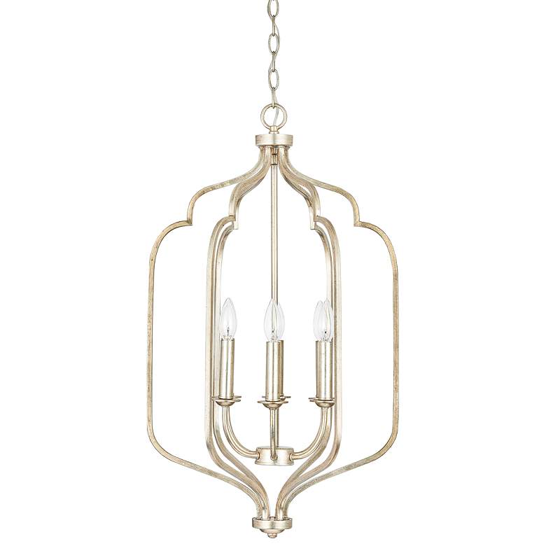 Image 2 Capital Ophelia 18" Wide Winter Gold 6-Light Foyer Pendant