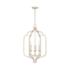 Capital Ophelia 18" Wide Winter Gold 6-Light Foyer Pendant