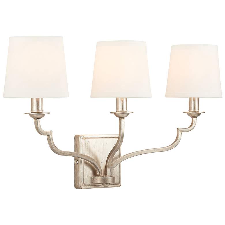 Image 1 Capital Ophelia 24 1/2" Wide Winter Gold 3-Light Bath Light