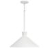 Capital Paloma 17 3/4" Wide Textured White Pendant Light