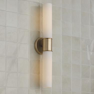 Capital Parson 25 1/4" High Matte Brass 2-Light Wall Sconce