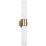 2_Capital Parson 25 1/4" High Matte Brass 2-Light Wall Sconce