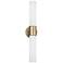 Capital Parson 25 1/4" High Matte Brass 2-Light Wall Sconce