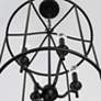 3_Capital Peyton 18" Wide Matte Black 4-Light Lantern Pendant more views