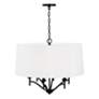 4_Capital Peyton 26" Wide Matte Black Pendant Light more views