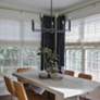 3_Capital Portman 34" Wide Matte Black 9-Light Chandelier more views