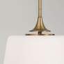 4_Capital Presley 11 3/4" Wide Aged Brass Ceiling Light more views