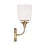 4_Capital Presley 13 3/4" High Aged Brass Wall Sconce more views