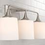 3_Capital Presley 26 1/4"W Brushed Nickel 3-Light Bath Light more views