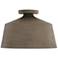 Capital Quarry 14" Wide Distressed Clay Ceiling Light