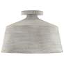 2_Capital Quarry 14" Wide Stucco Ceiling Light