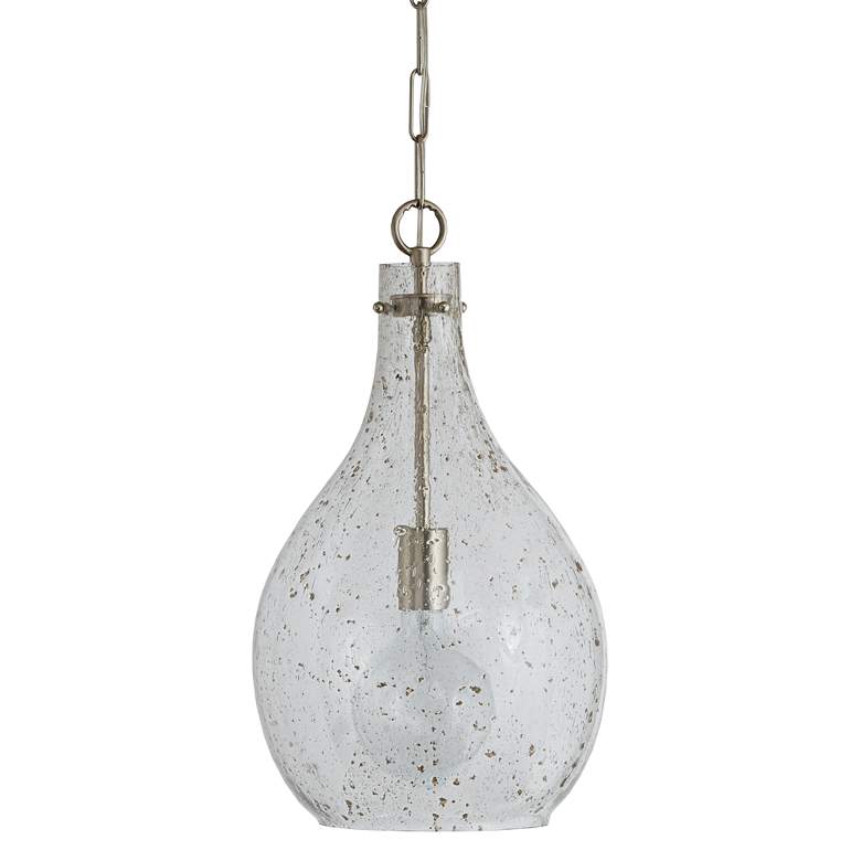 Image 2 Capital Rabun 12" Wide Brushed Nickel Mini Pendant