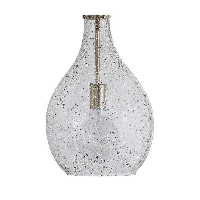 Image 3 Capital Rabun 12" Wide Brushed Nickel Mini Pendant more views