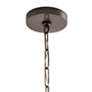 6_Capital Rabun 12" Wide Brushed Pewter Teardrop Mini Pendant more views
