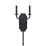 Capital Ravenwood 22" High Black Iron 2-Light Wall Sconce