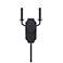 Capital Ravenwood 22" High Black Iron 2-Light Wall Sconce