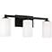 Capital Ravenwood 23" Wide Black Iron 3-Light Bath Light