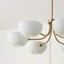 5_Capital Reece 34" Wide Aged Brass 6-Light Classic Chandelier more views