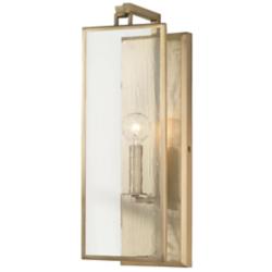 Capital Rylann 17 1/4" High Aged Brass Wall Sconce