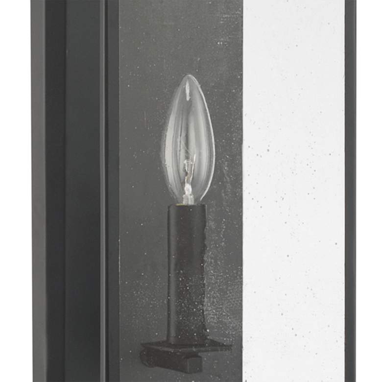 Image 2 Capital Rylann 17 1/4 inch High Matte Black Metal Wall Sconce more views