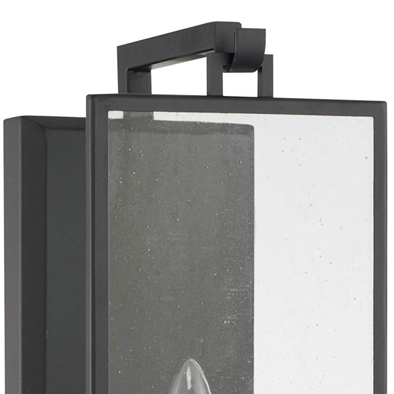 Image 3 Capital Rylann 17 1/4" High Matte Black Metal Wall Sconce more views