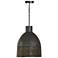 Capital Sana 15" Wide Gray Iron Dome Pendant Light