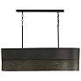 2_Capital Sana 43" Wide Gray Iron Linear Pendant Light