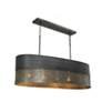5_Capital Sana 43" Wide Gray Iron Linear Pendant Light more views