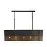 7_Capital Sana 43" Wide Gray Iron Linear Pendant Light more views