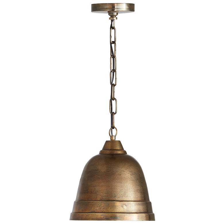 Image 2 Capital Sedona 10" Wide Oxidized Brass Dome Mini Pendant